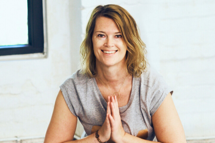 Melanie Blaue @ studio 78; Yoga Instructor