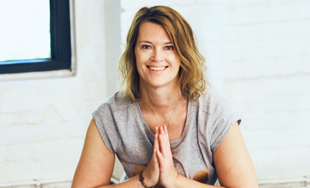 Melanie Blaue @ studio 78; Yoga Instructor